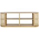 Behati 71 inch Light Wash / Light Wash Media Console & Cabinet